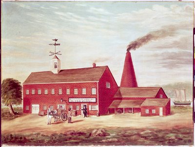 Les Verreries Bloomingdale de JundR Fisher, New York, 1837 - B. Whittle